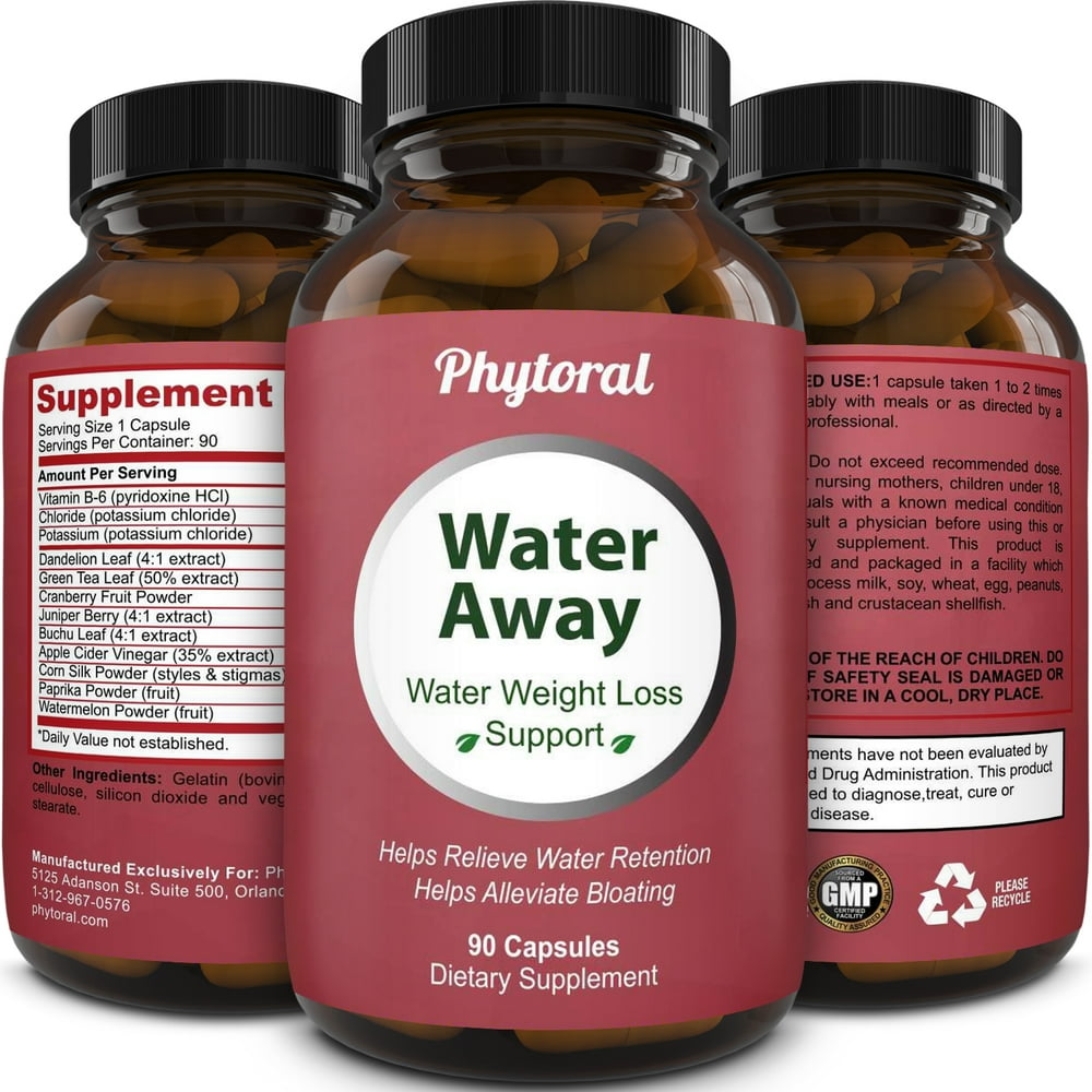 Phytoral Water Away Pills 90 Count