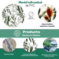 thumbnail image 5 of Manteles Individuales para Mesa, 4 Piezas Tapete Redondo de Plastificado Rigido, Resistente Anti Manchas e Impermeable, Medida 39cm Diam, 5 of 5