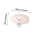 thumbnail image 3 of Cute Dumpling Plush Pillow, Funny Food Dumplings Stuffed Aniamls Toys Hugging Gifts for Kids,Pillow, Plush Dumpling Plush Pillows, Stuffed Plush for Home Bedroom,Blue#40x20cm, 3 of 4
