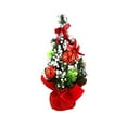 thumbnail image 1 of Christmas Ornament 20CM Mini Desktop Christmas Tree  Table Decoration Party Decor Gift, 1 of 10