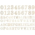 thumbnail image 2 of 124Pcs Wooden Letters Numbers Display DIY Stage Property Manual Accessories Craft Decorations, 2 of 7