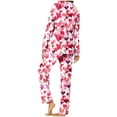 thumbnail image 4 of Iyufng Womens Pajama Sets Long Sleeve,Valentine's Day Pajama Sets for Women Plus Size,Sleepwear Sets,2 Piece Womens Plus Loungewear with Pockets V-Neck Valentines Love Heart Pjs S-XXXL, 4 of 7