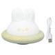 thumbnail image 1 of Green Cute Bunny Night Light Rechargeable 3 Levels Warm Light Soft Silicone Rabbit LED Night Light for Bedroom Decor, 1 of 5