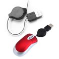 thumbnail image 3 of Minkissy 2 Pcs Souris Optique Mini Rouge avec Cordon Rétractable et Design Compact 7.6X4.0X2.5in, 3 of 8