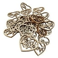 thumbnail image 4 of HOMYL 2-4pack 50Pcs Slices Wood Chips for Table Centerpieces Party Valentine 4 Pcs, 4 of 8