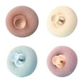 thumbnail image 6 of Bath Sponge under $5! Xqxayjr Suction Cup Bath Sponge with Massage Dots, Super Soft Exfoliating Body Scrubber for Shower, Hanging Loofah for Adults & Children, 12x12cm, 6 of 9