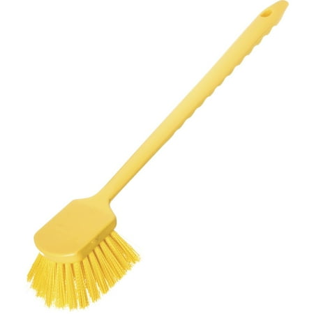 

Carlisle Scrub Brush With Yellow Bristles White Plastic - 20 L (40501C04)