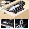 thumbnail image 2 of Aspirador de mano para coche Aspirador inalámbrico Potente ciclón Succión 120W USB, 2 of 8