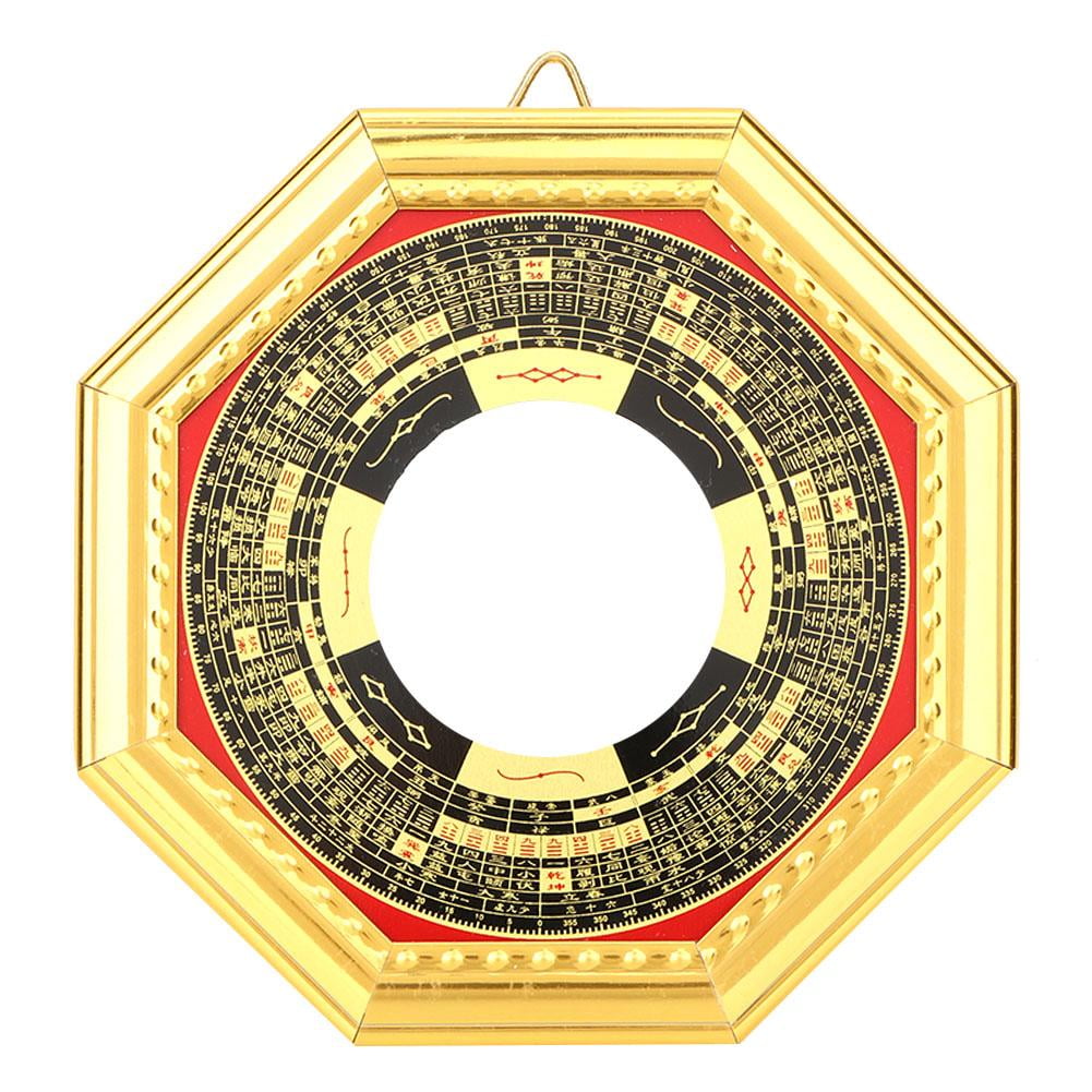 12" Convex or Concave Traditional chinese Feng Shui Bagua Mirror 4" 