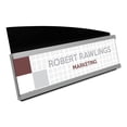 thumbnail image 3 of Deflecto Interior Image Anti-Glare Sign Holder, Landscape, 8.5 x 2 Insert, Black/Silver, 3 of 11