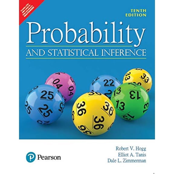 Pre-Owned Probability and Statistical Inference| Tenth Edition| By Pearson, 9789353947781, 9353947782, Paperback,