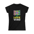 thumbnail image 3 of Love Wins Lesbian Gay Bisexual Transgender Queer LGBTQ Ally Shirts for Women, 3 of 8