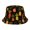 YTcolor035, variant on Pineapple Leaves Bucket Hat for Men Women Packable Sun Cap Fall Holiday Party Travel Accessories Fisherman Hat