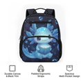 thumbnail image 6 of KUIFORTI Blue Axolotl Kids School Bag Boys Adjustable Straps with Breathable Laptop Compartment for Kindergarten Daily Use Travel Friendly Cute Design, 6 of 7