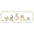 thumbnail image 2 of Reed, Tara 14x8 White Modern Wood Framed Museum Art Print Titled - Vintage  Easter panel II, 2 of 4
