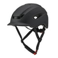 thumbnail image 3 of Casco de bicicleta Zulema ajustable a prueba de golpes Negro Gorro de ciclismo, 3 of 8
