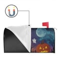 thumbnail image 2 of Halloween Horror Pumpkin Spooky Ghost Moon Mailbox Cover,Magnetic 18x21 Inch Mailbox Wrap Waterproof Durable Fall Welcome Box Wrap for Yard Farmhouse Decorative, 2 of 5