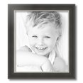 thumbnail image 2 of ArtToFrames 15x17 inch Black Velvet with Silver Wide Picture Frame, Black MDF Poster Frame (4693), 2 of 7