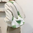 thumbnail image 4 of Bolso de hombro Baguette Bolsos Bottega Jodie Bolso dupes Bolso de axila de felpa, Bolso de hombro mullido para mujer, Bolso peludo Y2K para mujer Bolso de mano mullido para otoño e invierno, 4 of 7