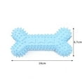 thumbnail image 7 of Dog Toys for Aggressive Chewers Large Breed, Durable Dog Bones Squeaky Dog Chew Toy, Nearly Indestructible Dog Toys for Large Dogs, Tough Natural Rubber Puppy Chew Toys for Medium Dog,Blue, 7 of 7