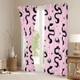 thumbnail image 3 of Castle Fairy Black Snake Blackout Curtains Set of 2 (52x84 Each),Animal Window Curtains, 3 of 6