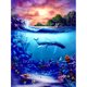 thumbnail image 1 of Taladro Pintura Diamante (DE1824) 5D DIY Imagen Mundo Submarino Kit Redondo Artesanía Completa 50x70cm FLhrweasw Nuevo, 1 of 1