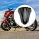 thumbnail image 5 of Parabrisas de motocicleta PC Protección de decoración de plástico para piezas de motocicleta Extensión de deflector adecuada para accesorios Negro Yotijar Parabrisas de motocicleta, 5 of 10