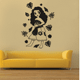 thumbnail image 2 of Disney Movie Princess Moana Of Motonui Beautiful Portrait Princess Vinyl Wall Art Sticker Decal Home Kids Room Study Room Boys Girls Room Wall Décoration Design Wall Décor Decal Size (20x18 inch), 2 of 3
