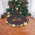 thumbnail image 2 of FMSHPON Happy Easter Egg Xmas Christmas Tree Skirt Stand Mat for Holiday Party Decoration Indoor Outdoor 48 inches, 2 of 3