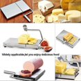 thumbnail image 5 of Cheese Slicer Stainless Steel Wire Cutter For Hard And Semi Hard Cheese Butter Sausage, 5 Wires Included, 5 of 5