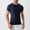 Navy, variant on FRSASU Compression Shirt for Men Short Sleeve Athletic Compression Shirt Men, Cool Dry Workout Gym T Shirt, Undershirts Running Tops White
