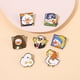 thumbnail image 2 of Conjunto de broches con broches, divertida blusa esmaltada con dibujos animados de pato, 2 of 2