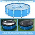 thumbnail image 3 of 2pcs Pool Air Pillows for Above Ground Pools - 4ft Dia. Winter Closing Winterizing Kit with Ropes, Thicken PVC Ice Equalizer Support, Swimming Pool Patio Furniture Cover Airbag Light Blue 2pcs Light, 3 of 5
