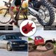 thumbnail image 4 of 4Pcs Tire Valve Stem Caps Crown Universal Car Tire Valve Caps Aluminum Alloy Dustproof Car Wheel Cap for Cars Bikes Trucks Motorcycles (Red), 4 of 4