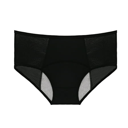 

Cathalem Woman Panties 1 Piece Underpants Patchwork Color Underwear Panties Cotton Underwear for Women Seamless Full Coverage Underpants Black 5X-Large