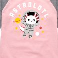 thumbnail image 3 of Instant Message - Astrolotl - Toddler And Youth Girls Raglan Graphic T-Shirt, 3 of 6