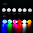 thumbnail image 2 of Glow Golf Balls Led Golf Balls Glow in The Dark Golf Balls Flashing Golf Ball Light up Long Lasting Bright Night Sports 6 Colors for Your Choice, 2 of 8
