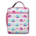thumbnail image 5 of Hedgehog Insulated Lunch Bag Box Teen Reusable Lunch Bag with Side Pocket Portable Lunch Bag School Travel, 5 of 6