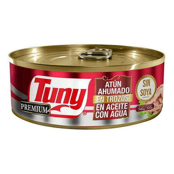 Atún Tuny premium ahumado en aceite 140 g
