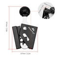 thumbnail image 3 of Red Aluminum Alloy Tent Pole Top Protector - Lightweight 53g Anti-Puncture Cover for Tent Support Rods, Durable Camping Accessory, 3.8x2.2 inch Size, 3 of 6
