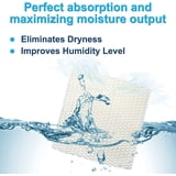 HQRP Humidifier Wick Filter for Graco 2H01 Replacement fits Graco 2H00 ...