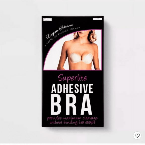 Fashion Forms Women's Superlite Adhesive Strapless Backless Bra - C Cup