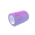 thumbnail image 1 of Advancent Rollo de tul con purpurina, tela suave, tul calado con lentejuelas brillantes, rollos de arcoíris, decoraciones para vestidos transpirables, Artesanía Rojo Púrpura Azul Advancent HA082873-02, 1 of 6