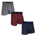 thumbnail image 2 of Bóxer Wilson para Hombre, 3 Piezas Multicolor Talla G, 2 of 4
