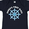 thumbnail image 4 of Inktastic Daddy's First Mate Sailing Nautical Boys Baby Bodysuit, 4 of 5