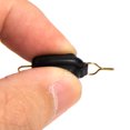 thumbnail image 3 of Baitcasting Reel Line Clip, Stainless Steel Buckle Stopper, Sesolution Locking, Durable Construction, for Fishing, Angling Gear, Heavy Duty, Fishing Line Retainer,YISHFHP,Black, 3 of 9