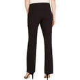 thumbnail image 2 of Anne Klein Womens Flare Leg Dress Pants, Black, 4, 2 of 2