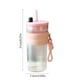 thumbnail image 3 of Organizadores de armario y almacenamiento, vaso de agua a prueba de quemaduras, vaso de agua de plástico con pajita resistente al calor, vaso de agua con barra de hielo, pajita de gran capacidad, vaso, 3 of 6
