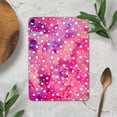 thumbnail image 4 of DesignSkinz White Polka Dots Over Pink Watercolor Grunge Full-Body Skin Decal Wrap Cover for iPad Pro 9.7" (A1673/A1674/A1675), 4 of 4