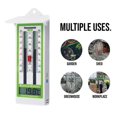 thumbnail image 2 of Digital Max Min Greenhouse Thermometer Room Temperature - Classic Max Min Thermometer To Measure Maximum And Minimum Temperatures - Easy Wall Mounted, 2 of 5